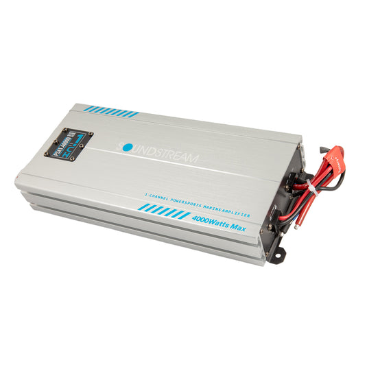 PSA1-4000D | IP66 Waterproof Monoblock Amplifier for Powersport, Marine & Motorcycle – 4,000W Max