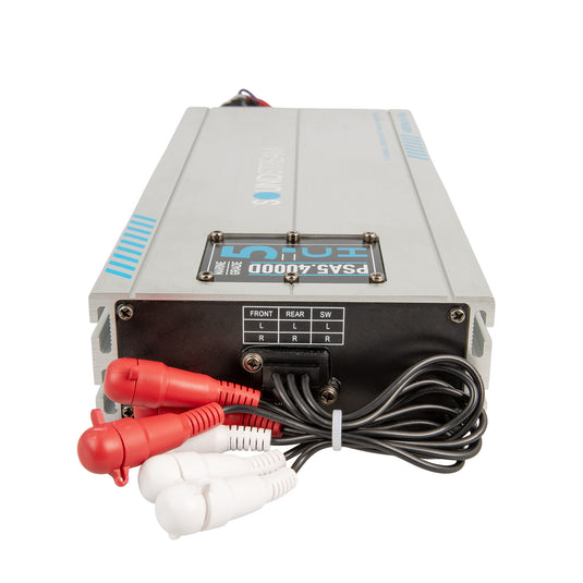 PSA5-4000D | IP66 Waterproof 5-Channel Powersport, Marine & Motorcycle Amplifier – 4,000W Max
