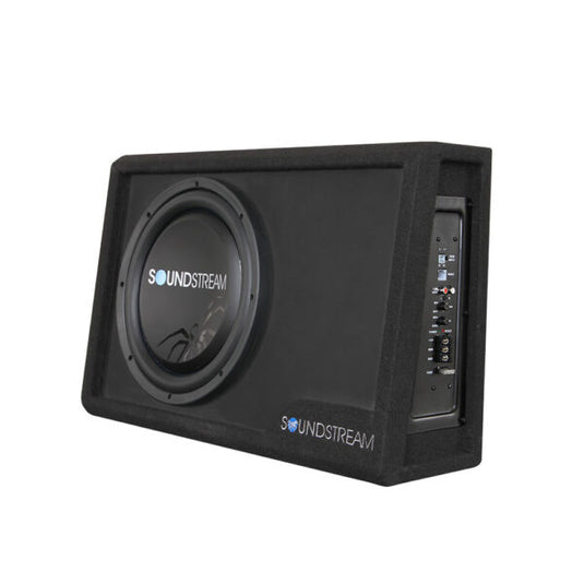 PSB.10A | Picasso Shallow Powered Enclosure w/ PSW-104 10″ Subwoofer