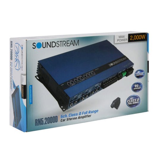 RN5-2000D | Rubicon Nano Series 2,000W Class D 5-Channel Amplifier