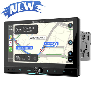 VRCPAA-106F | 10″ DVD Multimedia Headunit w/ Apple CarPlay® & Android Auto®