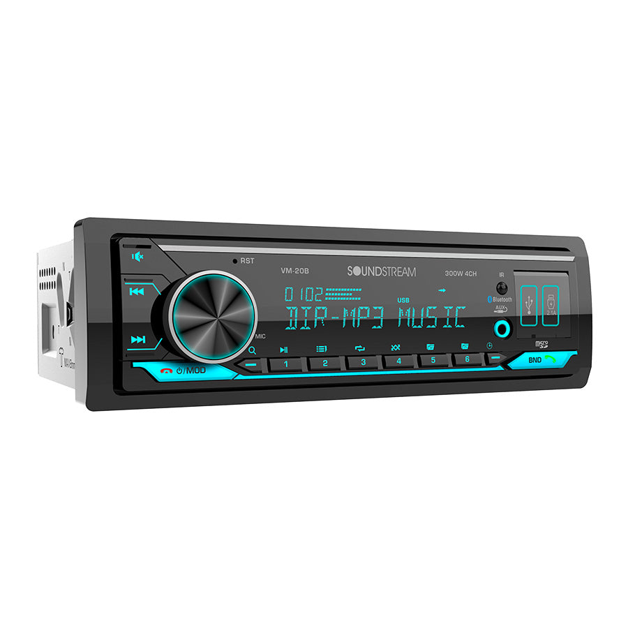 (未使用･未開封品)　Soundstream VDVD-165 Single-DIN DVD Player with 32 USB Playback by Soundstream p1m72rm VDVD-165 | Single DIN Standalone DVD Player w/ 32GB USB