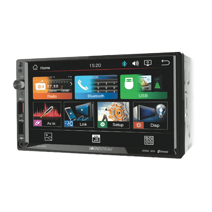 VM-700HB | 2-DIN Media Receiver w/ Android PhoneLink & 7” HD Touchscreen