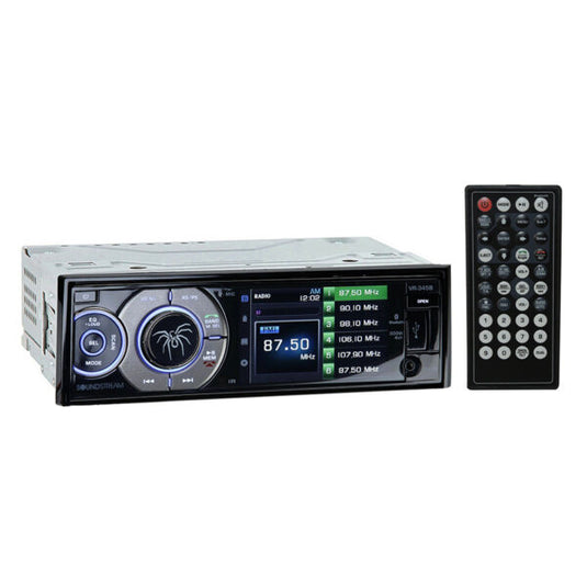 VR-345B | 3.4” Single Din DVD/CD Multimedia Receiver