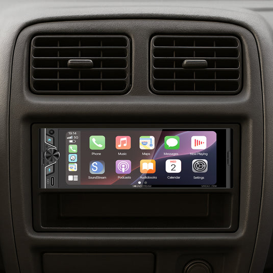VRCA1-72W | 1-DIN Digital Multimedia Car Stereo w/ Wireless Apple Carplay & Android Auto