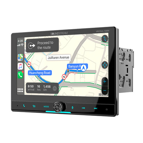 VRCPAA-106M | 10″ Mechless Headunit w/ Apple CarPlay® & Android Auto®