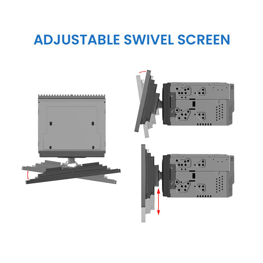 VRCPAA-106 | Reserve 10" DVD Headunit w/ Apple CarPlay®, Android Auto®, SiriusXM® Ready
