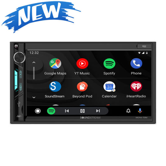 VRCPAA-7DRM | 7" Digital Media Headunit w/ Apple CarPlay®, Android Auto®