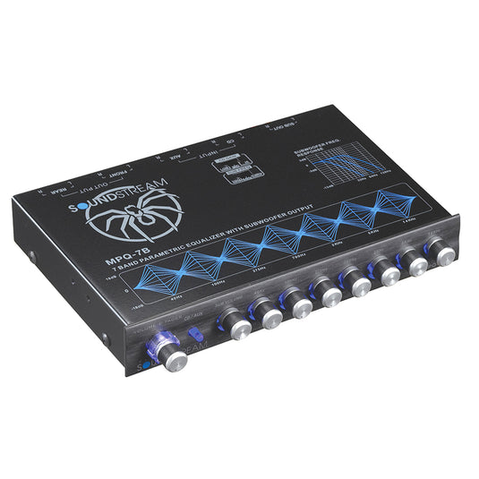 MPQ-7B | 7-Band Parametric Equalizer with Independent Subwoofer Level Control