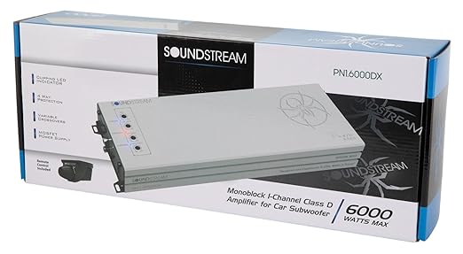 PN1-6000DX | Picasso Nano Series 6000W Monoblock 1 Channel Amplifier