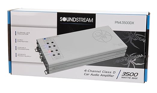 PN4-3500DX | Picasso Nano Series 3500W 4 Channel Amplifier