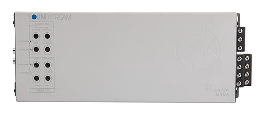 PN4-5000DX | Picasso Nano Series 5000W 4 Channel Amplifier