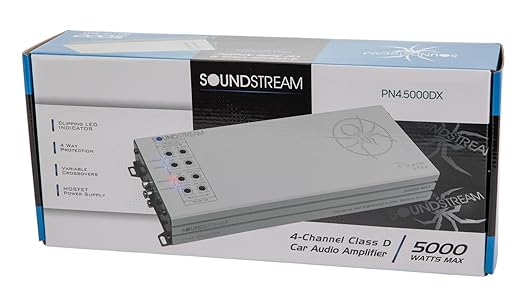 PN4-5000DX | Picasso Nano Series 5000W 4 Channel Amplifier