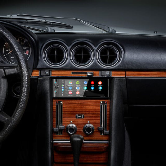 VRCA1-72W | 1-DIN Digital Multimedia Car Stereo w/ Wireless Apple Carplay & Android Auto