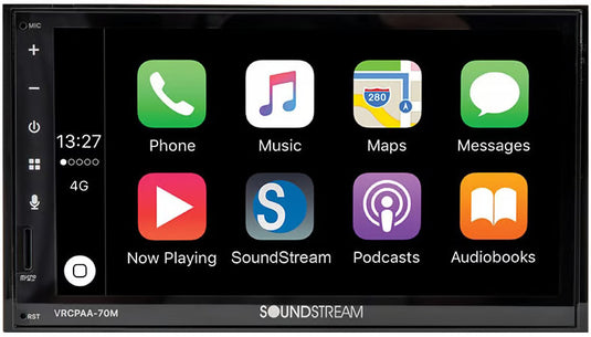 VRCPAA-70MW | 7" Double DIN Touchscreen Digital Multimedia Receiver